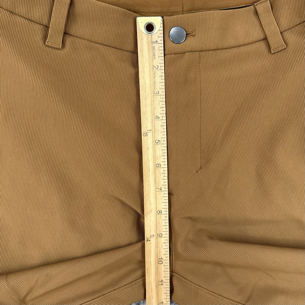 Lululemon Commission Classic Fit Short Cord Men's 33 Copper Brown Stretch M7AUHS - Picture 5 of 8